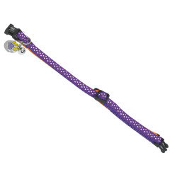 VA-16573 Vadigran Collar de gato. POIS púrpura .20-30cm x 10mm. Collar