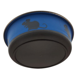 Flamingo Nelly bowl. size ø12.3 cm, 225 ml. color blue. for rodents. Bowls, dispensers