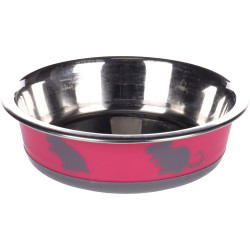 Flamingo Nelly bowl. size ø12.3 cm, 225 ml. colour fuchsia. for rodents. Bowls, dispensers