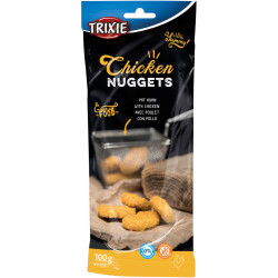 Trixie Chicken Nuggets. Pour chiens. Poids 100g. Friandise chien
