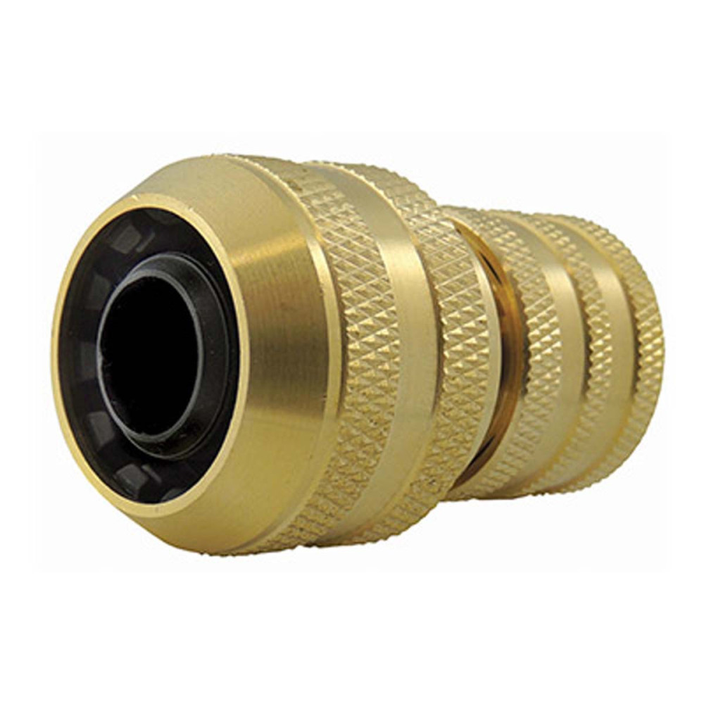 CODITAL Brass watering fittings: 3-ball quick connector for ø 19 mm hose garden hose connection