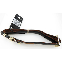 zolux IMAO MAYFAIR collar. 25 mm. adjustable. black color. for dog. Necklace