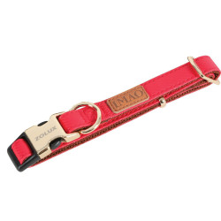 zolux IMAO MAYFAIR collar. 25 mm. adjustable. red color. for dog. Collier