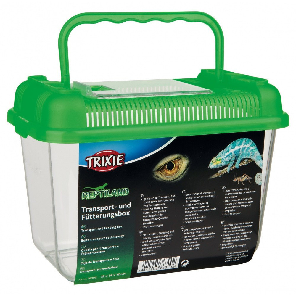 Trixie Transport and breeding box 19 x 14 x 12 cm. for reptile. random color. Transport