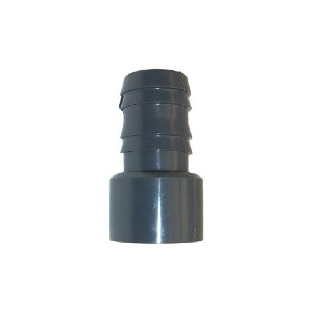 Interplast Grooved connection diameter 38 - 32 male ø50 to be glued. PVC PRESSURE FITTING