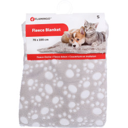 Cobertor DARIO. Tamanho S. 70 x 100cm. bege. para cães. FL-520865 manta de cão