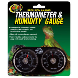 Zoo Med Hygrometer thermometer. for reptiles. Thermometer