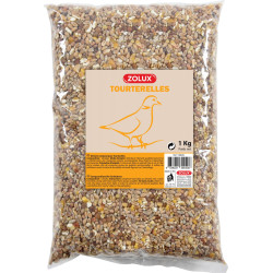 ZO-139040 Zolux semilla para tórtola. Bolsa de 1 kg. para las aves. Alimentos para semillas