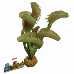 zolux Artificial carnivorous plant. Aquarium decoration. H 21 cm. Plante