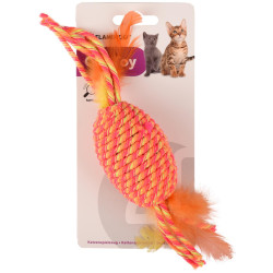 Flamingo orange BIBI roll 29 cm. Cat toy. Games