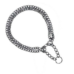 Trixie Stopp-Halsband, 2-reihig L-XL 60 cm/2,5 mm für Hunde TR-2246 erziehungshalsband