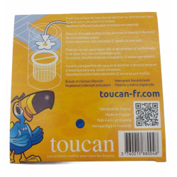 TOUCAN water lilly - one box of 6 Specific Absorbent for Fatty Residues SPA treatment product
