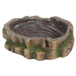 Trixie Water and food bowl for reptiles. 18 x 4.5 x 17 cm - vivarium terrarium Bowl