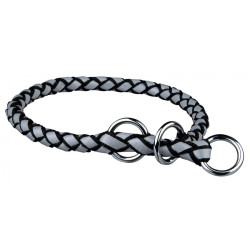 Trixie CAVO collar. size L. 52-60 cm ø18 mm. black semi choke. education collar