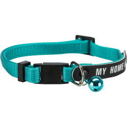 Trixie a cat collar with "my address" band - random color. Collier