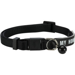 Trixie a cat collar with "my address" band - random color. Necklace