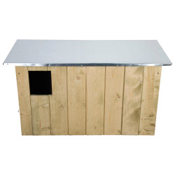 esschert Barn Owl nesting box. Dimension H 44 X W 85 X D 37 cm. Birdhouse