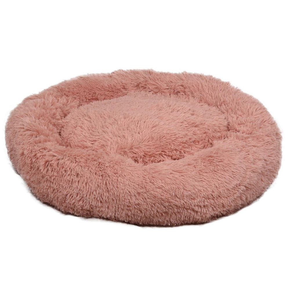 Cuscino rotondo KREMS, colore rosa antico ø 70 cm antistress per ca