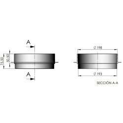 Fluidra ASTRAL skimmer extension 42756 - 19919 Skimmer extension