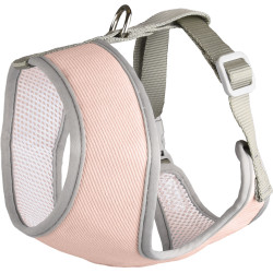 Flamingo Pet Products Harness Small dog pink M, neck 35 cm body adjustable from 37 to 50 cm for dogs dog harness