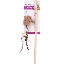 Flamingo 1 Fishing rod SUAVA .20 cm. toy for cat. random color. Fishing rods and feathers