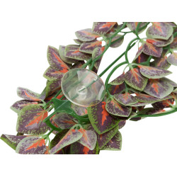 Trixie Plante en tissu à suspendre, Folium Perillae, pour reptiles 50 cm Décoration et autre