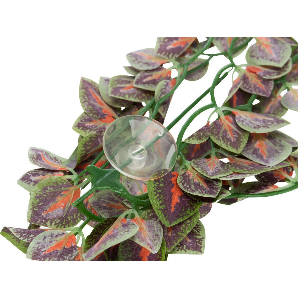 Trixie Stoffpflanze zum Aufhängen, Folium Perillae, für Reptilien. 50 cm. TR-76245 Dekoration und anderes