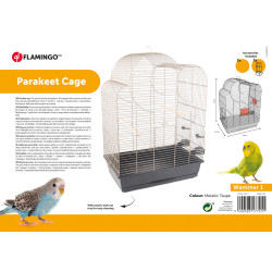 Flamingo Wammer Cage 1 for parakeets . 54 x 34 x 75 cm. for birds. Bird cages