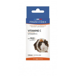 FR-174061 Francodex Vitamina C para Cobayes, frasco de 15 ml. Aperitivos y suplementos