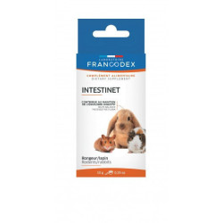 Francodex Intestinet 10 g food supplement for rodents and rabbits. Snacks and supplements