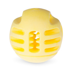 Waniliowa żółta piłka TPR ø 8 cm. dla psów. VA-13454 Vadigran