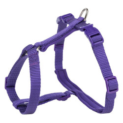Trixie H XL harness with Premium leash, size 33-57cm/13mm, purple. for cats Harnais