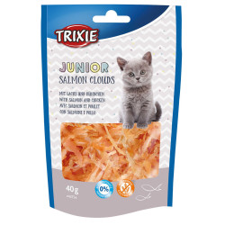 TR-42754 Trixie Comida para gatos Junior Salmón y Pollo, 40 g Golosinas para gatos