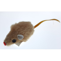 4 Myszka z krótkimi włosami 5 cm. zabawka dla kota. AP-0005 animallparadise
