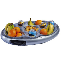 jardiboutique Floating bar for Spa or pool - color SILVER Spa accessory