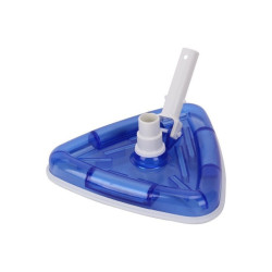 jardiboutique Triangular vacuum cleaner with brush for swimming pool liner Vacuum cleaner