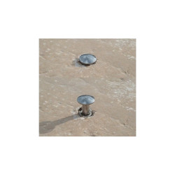 Jardiboutique set of 20 stainless steel pitons ø 12 mm, for pool cover. accesoire de bâche