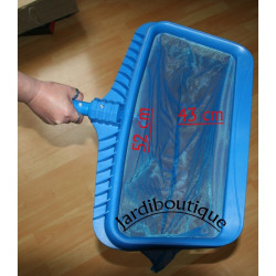 bodemnet met grote capaciteit voor uw zwembad - luxe - kleur blauw jardiboutique JB-00411 Visnet