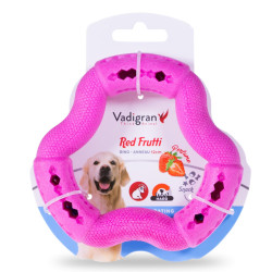 Anel TPR cor-de-rosa morango para cães, 12 cm. VA-13458 Jogos de recompensas doces
