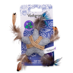 Vadigran Seawies starfish 15 cm. cat toy. Games with catnip, Valerian, Matatabi