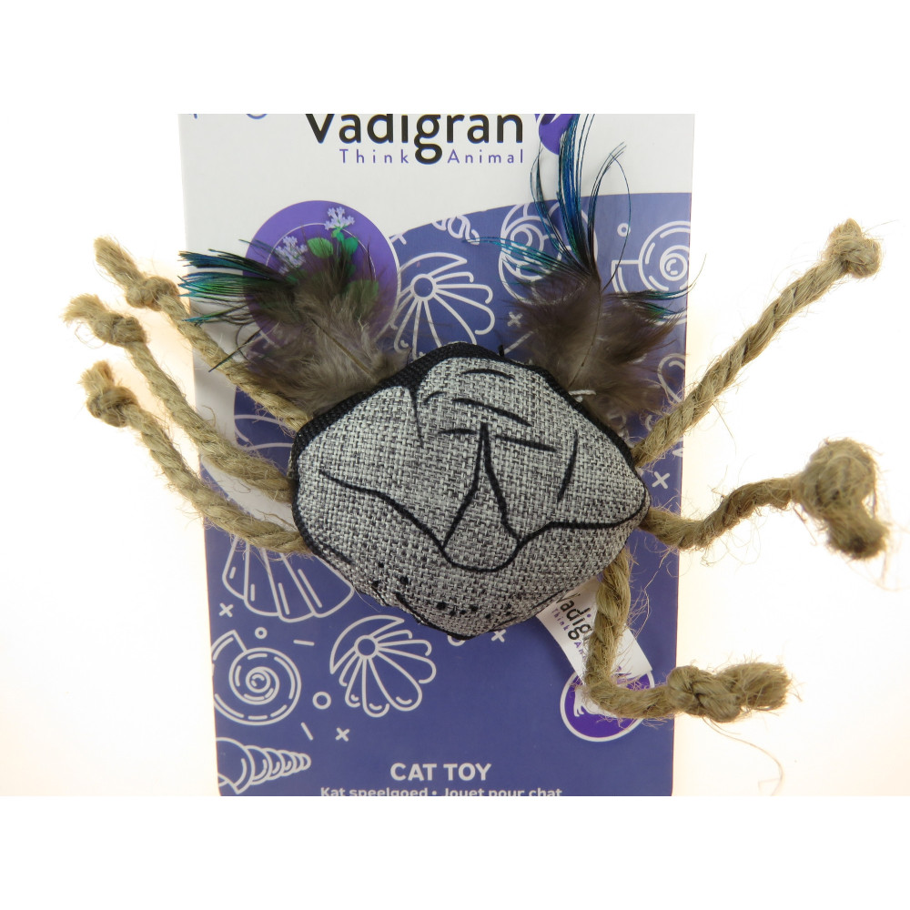 Vadigran Crab Seawies 8 cm. cat toy. Games with catnip, Valerian, Matatabi