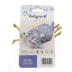 Vadigran Crabe Seawies 8 cm jouet pour chat Jeux avec catnip, Valériane, Matatabi