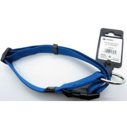 Colar Ziggi azul 40 -55 cm. 20 MM . tamanho M. para cão. FL-519893 Colarinho de nylon