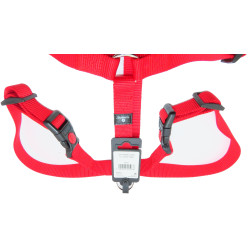 Flamingo Pet Products H Harness Ziggi red neckband 60 -85 cm 25 MM size XXL for dogs dog harness