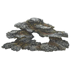 Vadigran Legno fossilizzato 34 x 10 x16 cm . decorazione per acquari. VA-15529 Roché pierre