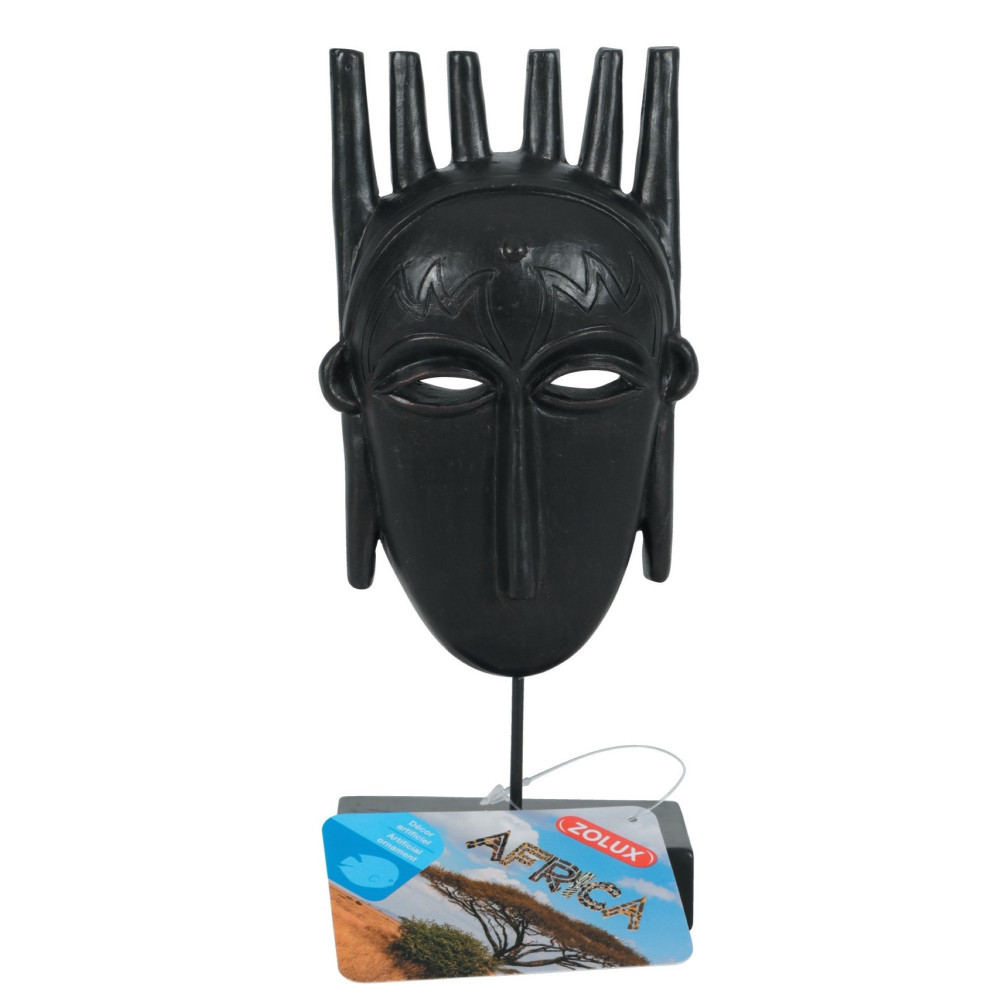 zolux Afrika Masken Männer Größe M Dekoration. Aquarium. ZO-352211 Statue