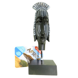 zolux Africa mask decoration Woman size M. Aquarium. Statue