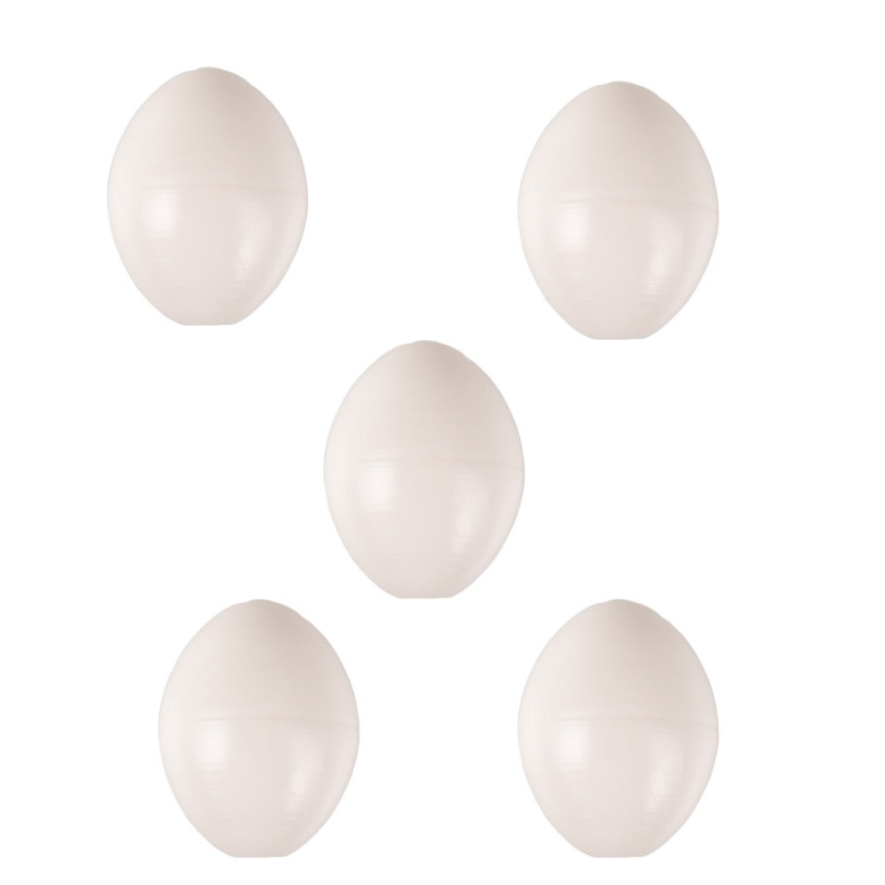 animallparadise 5 Eggs for parakeets, ø 1.8 cm artificial plastic Faux oeuf