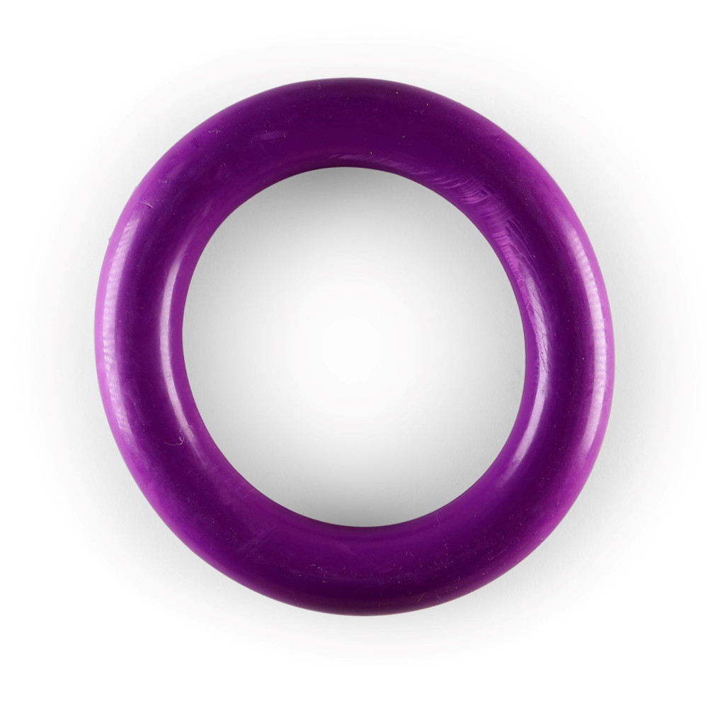 Fioletowy pierścień gumowy ø 15 cm .Zabawka dla psa. VA-14160 Vadigran