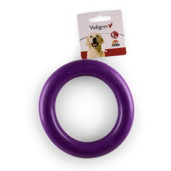 Vadigran Anneau caoutchouc violet ø 15 cm jouet pour chien Jouet pour chien